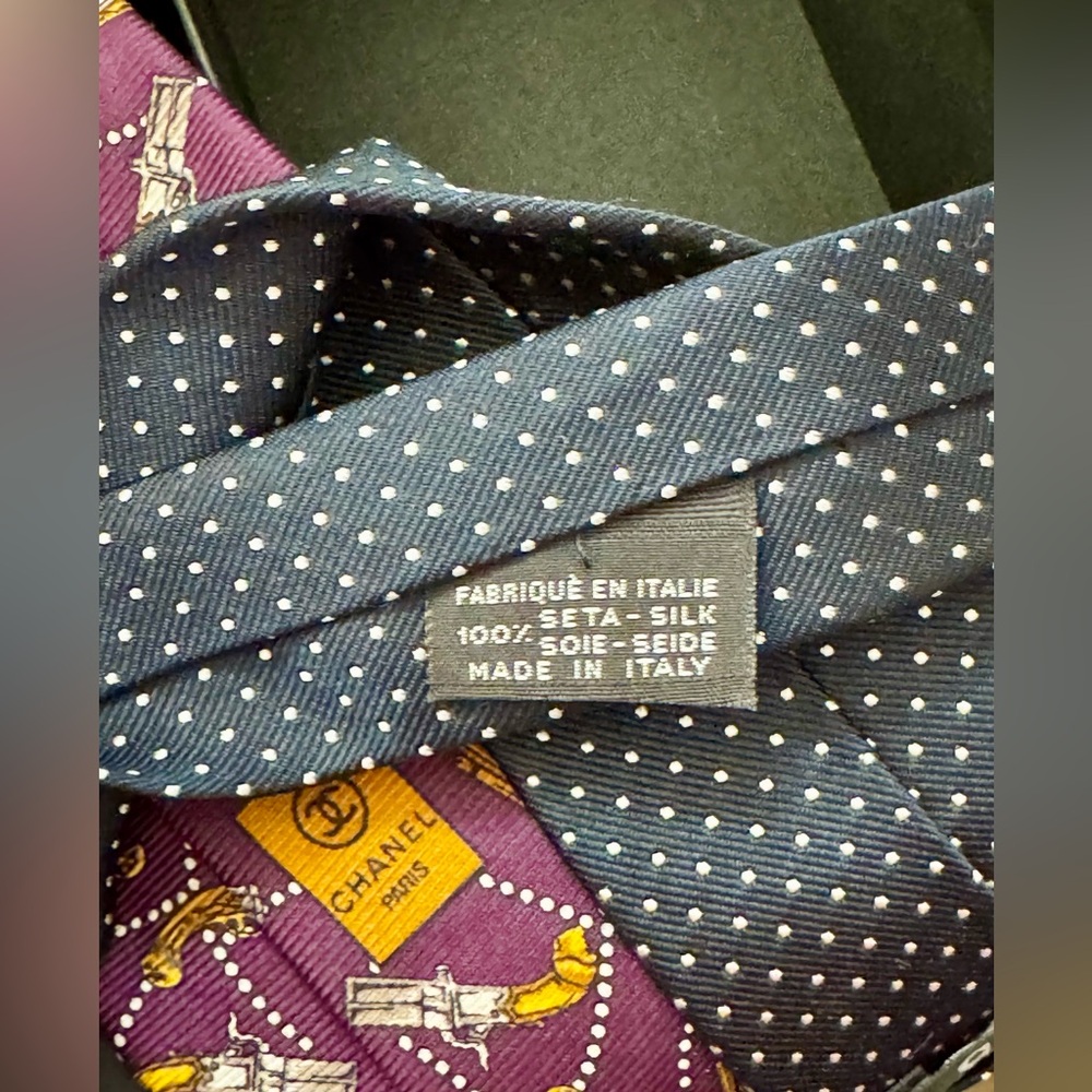 Chanel Men’s Ties - Picture 3 of 4